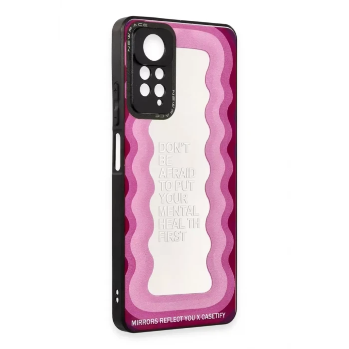 Newface Xiaomi Redmi Note 11 Pro Kılıf Mirror Desenli Kapak - Mirror - 11