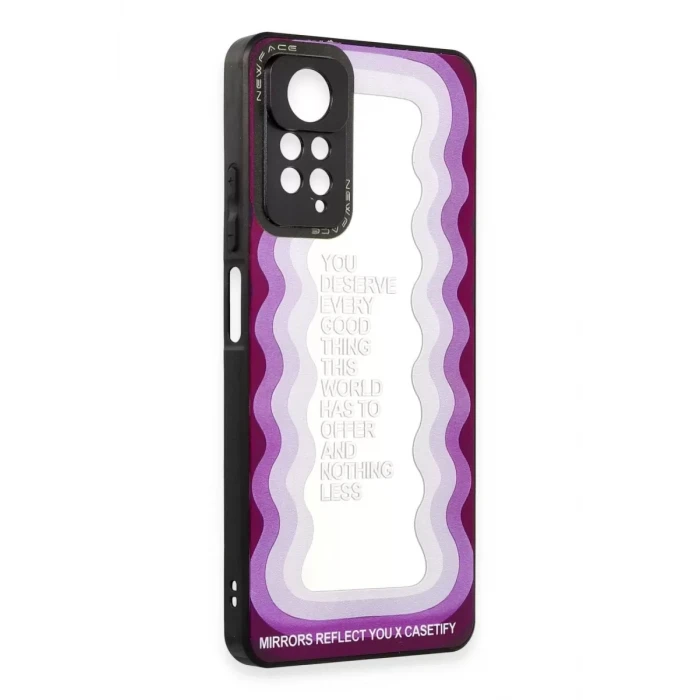 Newface Xiaomi Redmi Note 11 Pro Kılıf Mirror Desenli Kapak - Mirror - 5