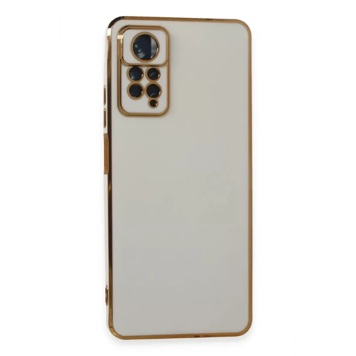 Newface Xiaomi Redmi Note 11 Pro Kılıf Volet Silikon - Beyaz