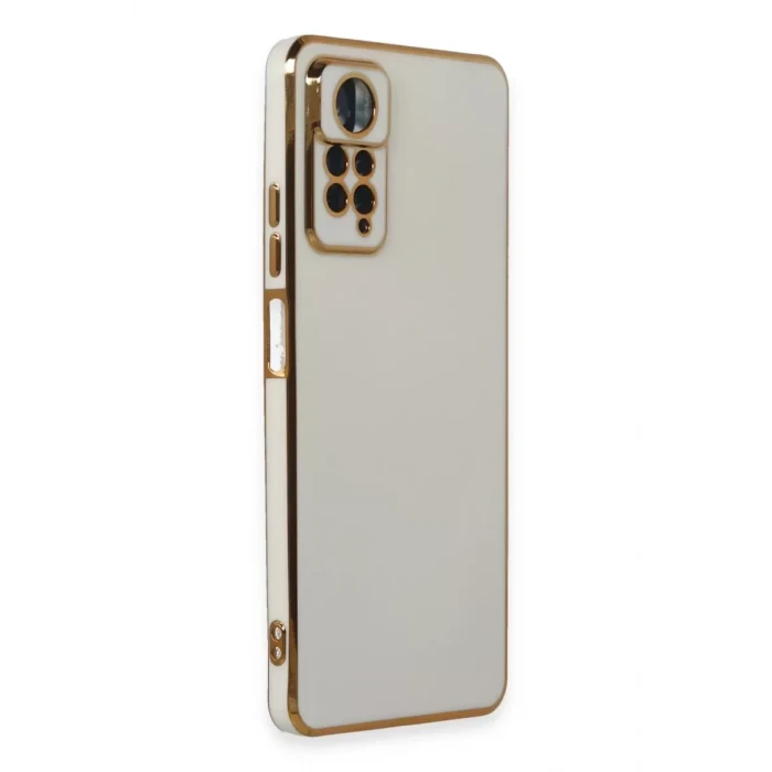 Newface Xiaomi Redmi Note 11 Pro Kılıf Volet Silikon - Beyaz