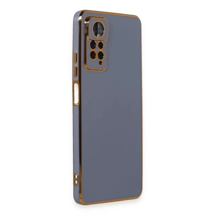 Newface Xiaomi Redmi Note 11 Pro Kılıf Volet Silikon - Mavi