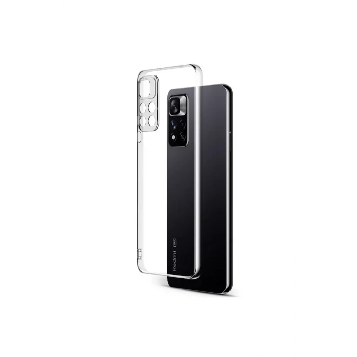 Newface Xiaomi Redmi Note 11 Pro Plus 5G Kılıf Lüx Şeffaf Silikon