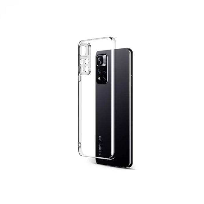 Newface Xiaomi Redmi Note 11 Pro Plus 5G Kılıf Lüx Şeffaf Silikon