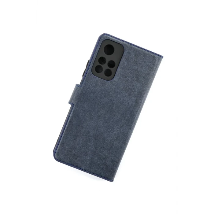 Newface Xiaomi Redmi Note 11T Kılıf Trend S Plus Kapaklı Kılıf - Lacivert