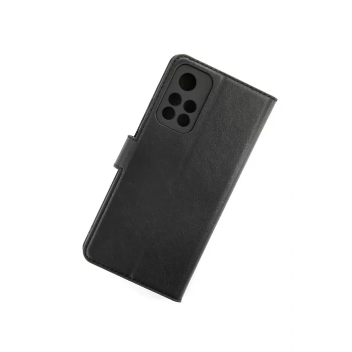 Newface Xiaomi Redmi Note 11T Kılıf Trend S Plus Kapaklı Kılıf - Siyah
