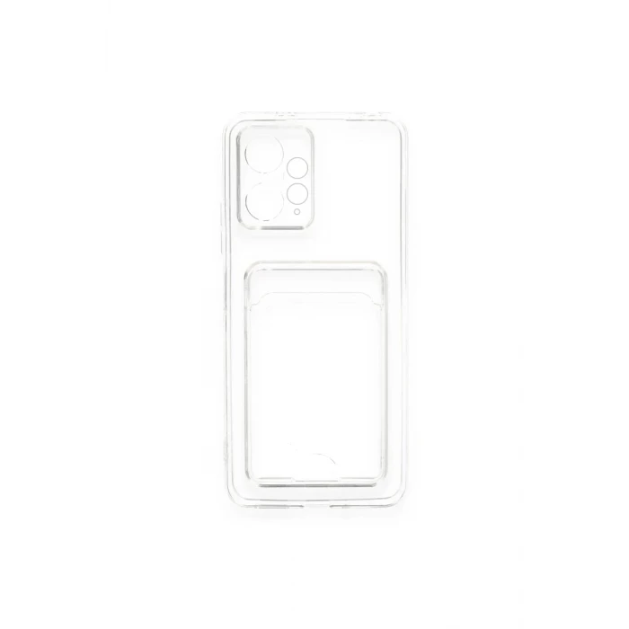 Newface Xiaomi Redmi Note 12 4G Kılıf Kart Şeffaf Silikon - Şeffaf