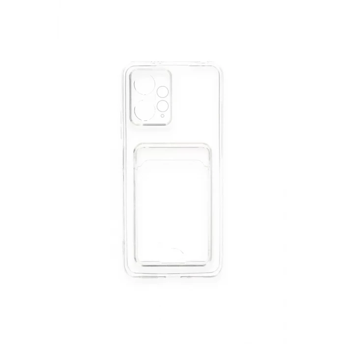Newface Xiaomi Redmi Note 12 4G Kılıf Kart Şeffaf Silikon - Şeffaf