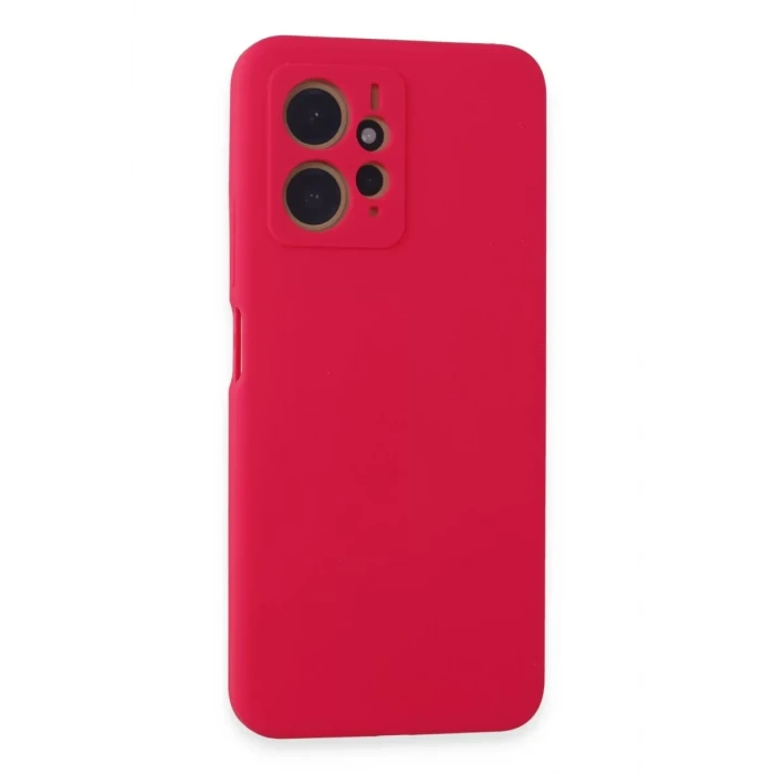 Newface Xiaomi Redmi Note 12 4G Kılıf Nano içi Kadife Silikon - Pembe