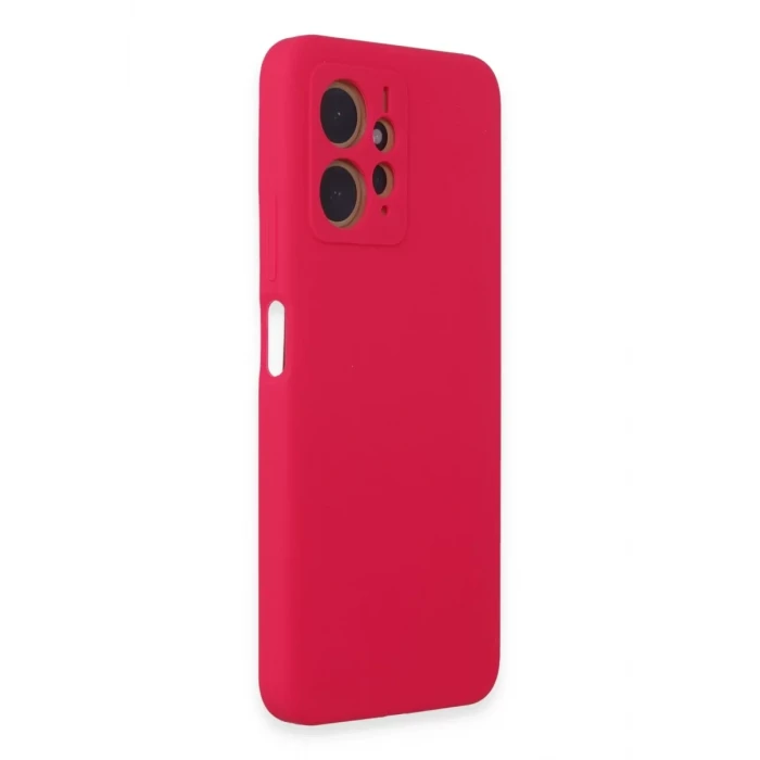 Newface Xiaomi Redmi Note 12 4G Kılıf Nano içi Kadife Silikon - Pembe