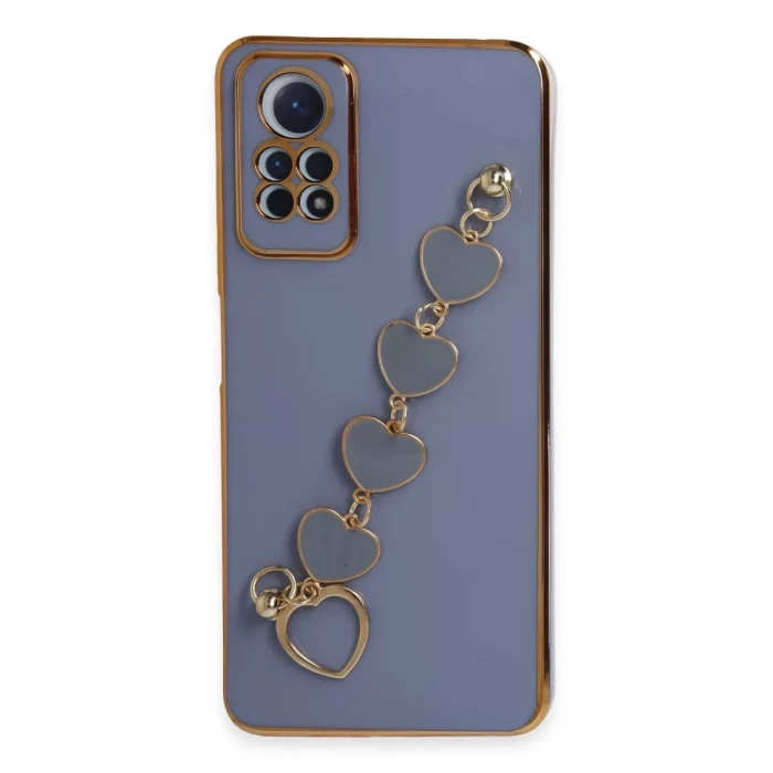 Newface Xiaomi Redmi Note 12 Pro 4G Kılıf Esila Silikon - Gri