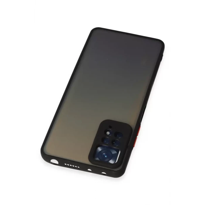 Newface Xiaomi Redmi Note 12 Pro 4G Kılıf Montreal Silikon Kapak - Siyah
