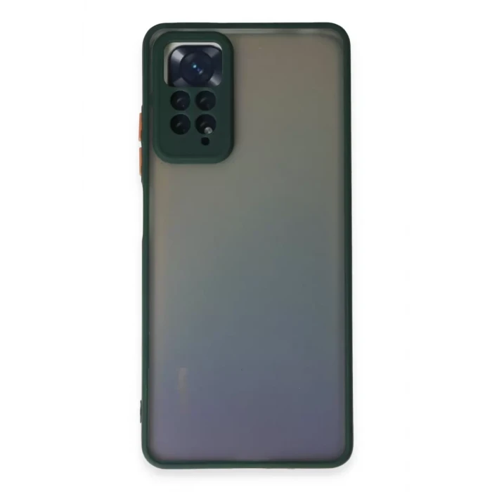 Newface Xiaomi Redmi Note 12 Pro 4G Kılıf Montreal Silikon Kapak - Yeşil