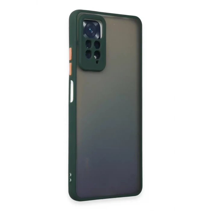 Newface Xiaomi Redmi Note 12 Pro 4G Kılıf Montreal Silikon Kapak - Yeşil