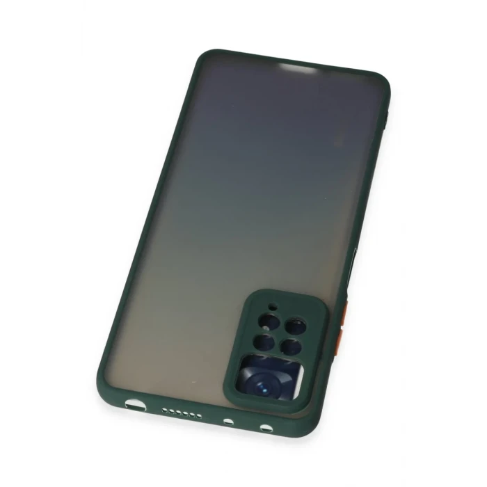 Newface Xiaomi Redmi Note 12 Pro 4G Kılıf Montreal Silikon Kapak - Yeşil
