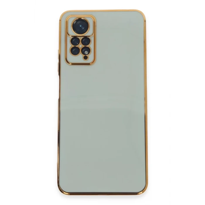 Newface Xiaomi Redmi Note 12 Pro 4G Kılıf Volet Silikon - Açık Yeşil