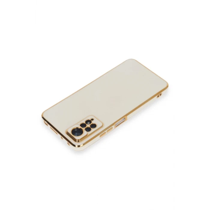 Newface Xiaomi Redmi Note 12 Pro 4G Kılıf Volet Silikon - Beyaz