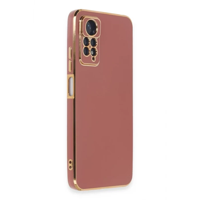 Newface Xiaomi Redmi Note 12 Pro 4G Kılıf Volet Silikon - Kırmızı