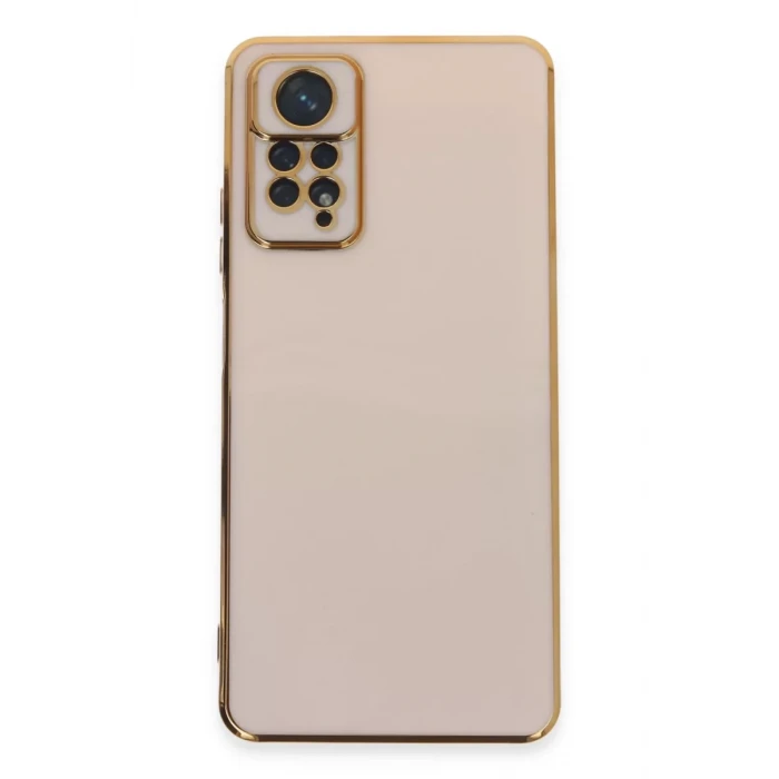 Newface Xiaomi Redmi Note 12 Pro 4G Kılıf Volet Silikon - Pembe