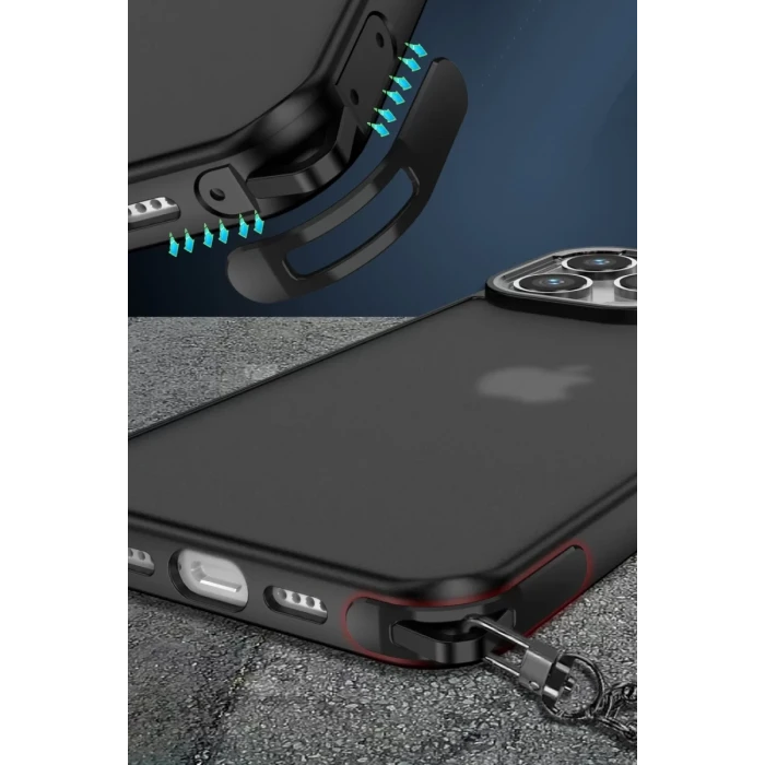 Newface Xiaomi Redmi Note 12 Pro 5G Kılıf Elegant Kapak - Siyah