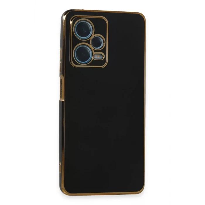 Newface Xiaomi Redmi Note 12 Pro Plus Kılıf Volet Silikon - Siyah