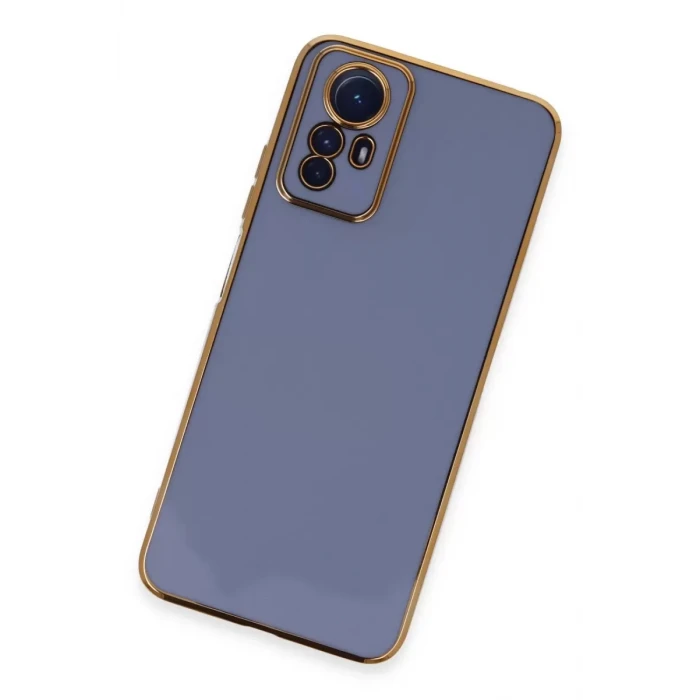 Newface Xiaomi Redmi Note 12S Kılıf Volet Silikon - Mavi