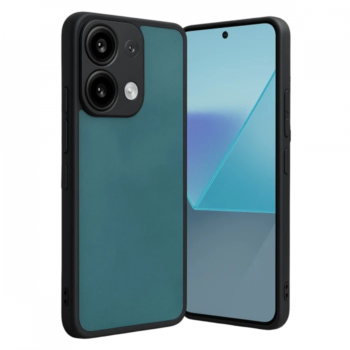 Newface Xiaomi Redmi Note 13 4G Kılıf Aras Deri Kapak - Açık Yeşil