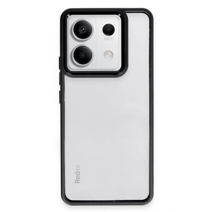 Newface Xiaomi Redmi Note 13 4G Kılıf Power Silikon - Siyah