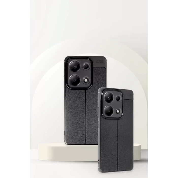 Newface Xiaomi Redmi Note 13 Pro 4G Kılıf Auto Focus Kapak - Koyu Yeşil