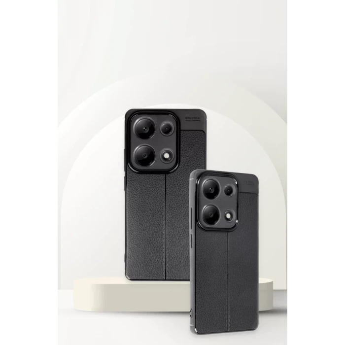 Newface Xiaomi Redmi Note 13 Pro 4G Kılıf Auto Focus Kapak - Mavi