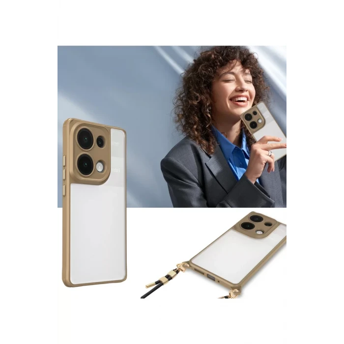 Newface Xiaomi Redmi Note 13 Pro 4G Kılıf Penta Silikon Kılıf - Siyah