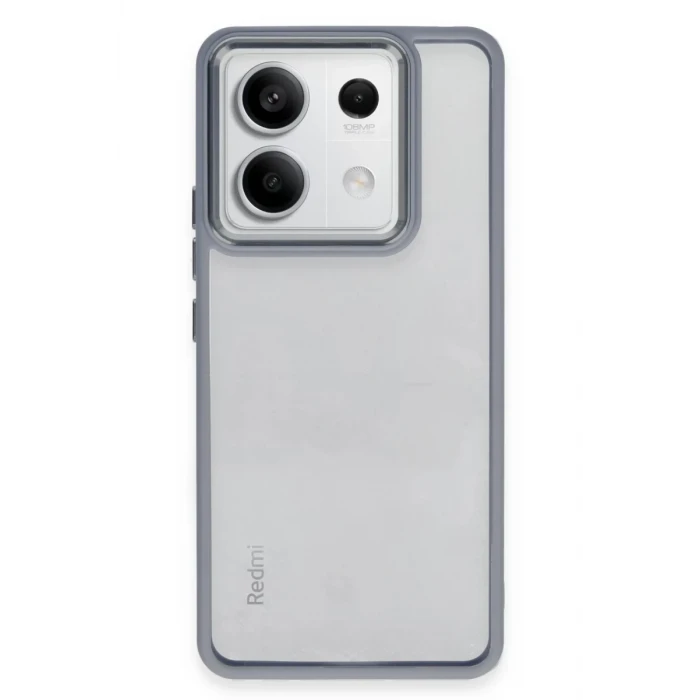 Newface Xiaomi Redmi Note 13 Pro 4G Kılıf Power Silikon - Sierra Blue