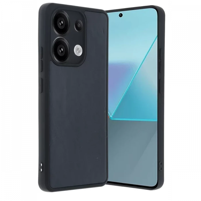 Newface Xiaomi Redmi Note 13 Pro 5G Kılıf Aras Deri Kapak - Lacivert