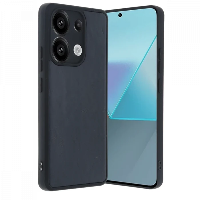 Newface Xiaomi Redmi Note 13 Pro 5G Kılıf Aras Deri Kapak - Lacivert