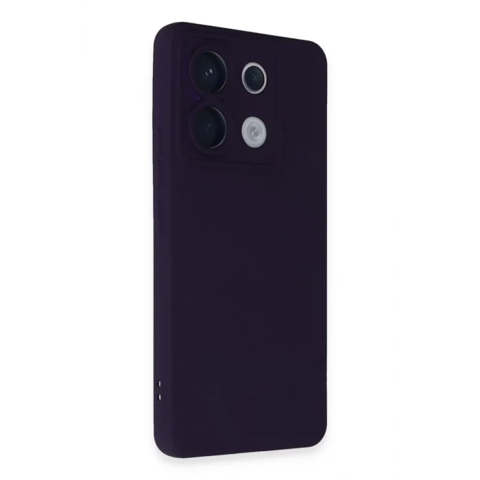 Newface Xiaomi Redmi Note 13 Pro 5G Kılıf Nano içi Kadife Silikon - Mor