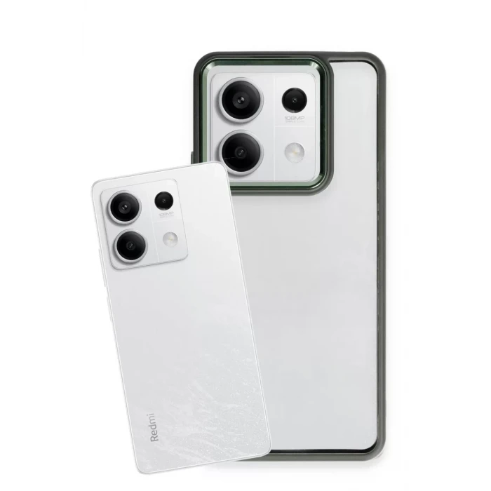 Newface Xiaomi Redmi Note 13 Pro 5G Kılıf Power Silikon - Koyu Yeşil