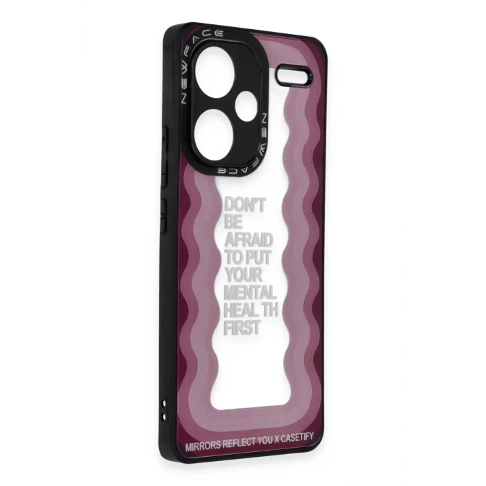 Newface Xiaomi Redmi Note 13 Pro Plus Kılıf Mirror Desenli Kapak - Mirror - 11