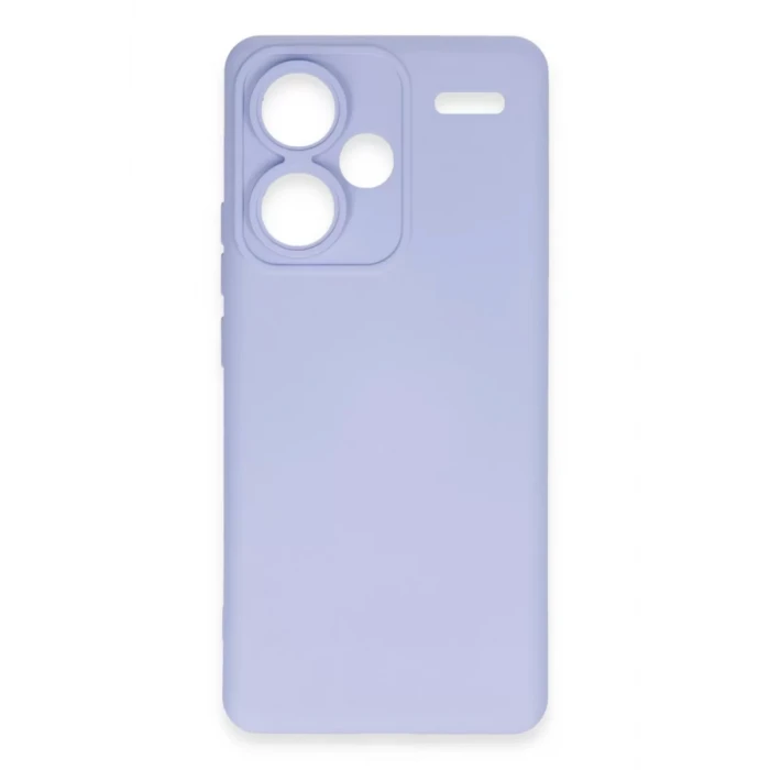 Newface Xiaomi Redmi Note 13 Pro Plus Kılıf Nano içi Kadife Silikon - Lila