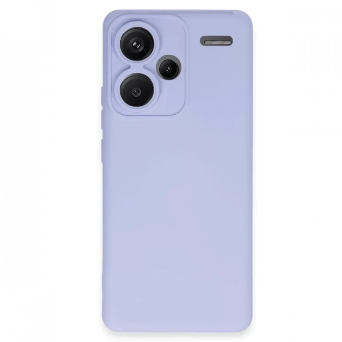 Newface Xiaomi Redmi Note 13 Pro Plus Kılıf Nano içi Kadife Silikon - Lila