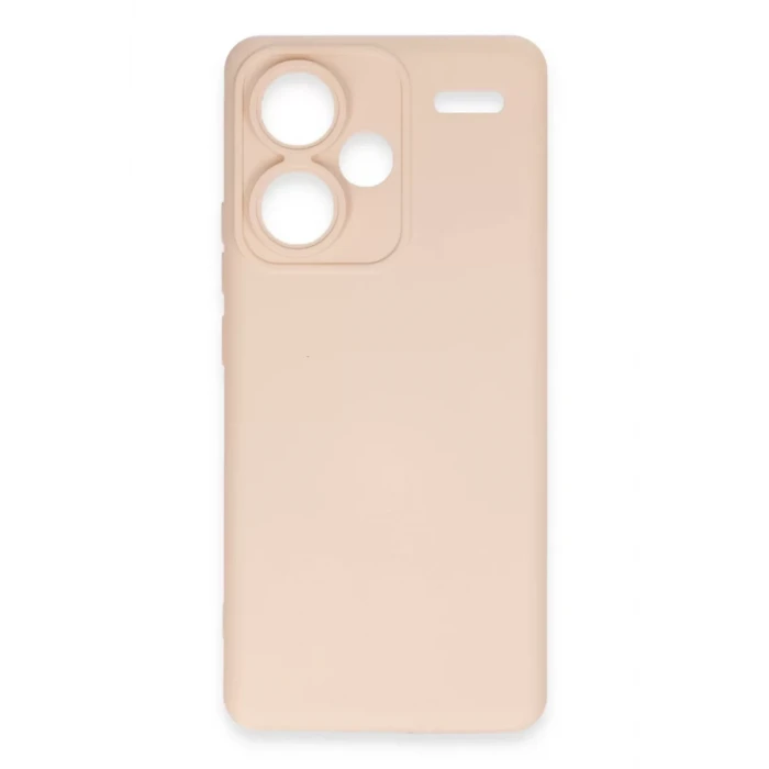 Newface Xiaomi Redmi Note 13 Pro Plus Kılıf Nano içi Kadife Silikon - Pudra