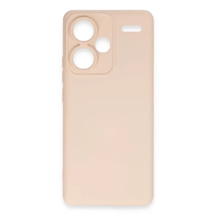 Newface Xiaomi Redmi Note 13 Pro Plus Kılıf Nano içi Kadife Silikon - Pudra