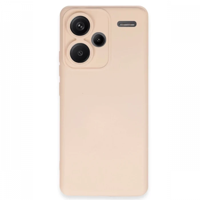 Newface Xiaomi Redmi Note 13 Pro Plus Kılıf Nano içi Kadife Silikon - Pudra