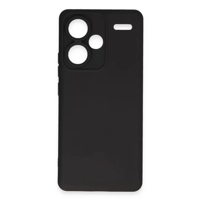 Newface Xiaomi Redmi Note 13 Pro Plus Kılıf Nano içi Kadife Silikon - Siyah