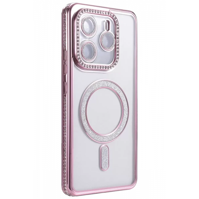 Newface Xiaomi Redmi Note 14 4G Joke Simli Magneticsafe Kılıf - Pembe
