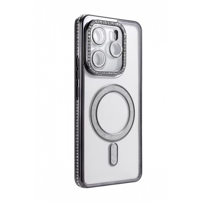 Newface Xiaomi Redmi Note 14 4G Joke Simli Magneticsafe Kılıf - Siyah