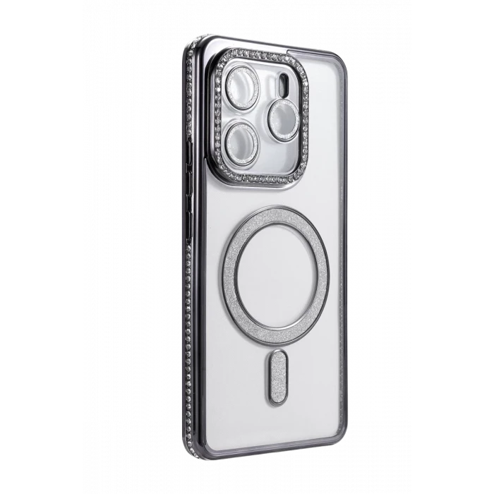 Newface Xiaomi Redmi Note 14 4G Joke Simli Magneticsafe Kılıf - Siyah