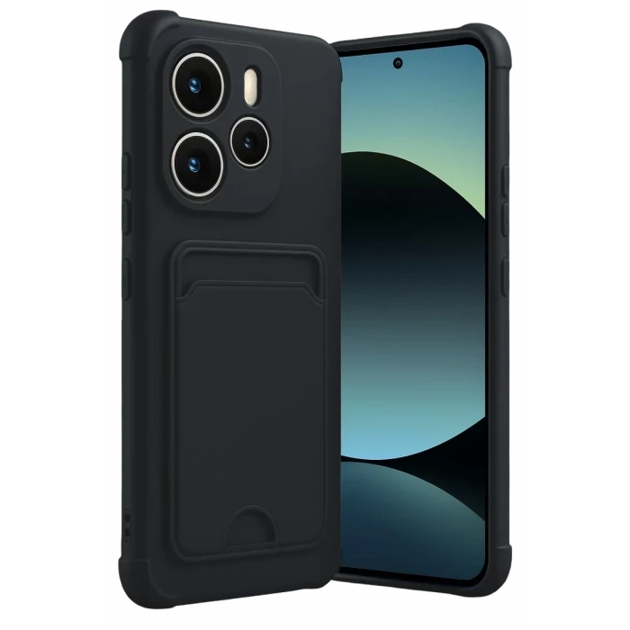 Newface Xiaomi Redmi Note 14 4G Kelvin Kartvizitli Silikon - Siyah