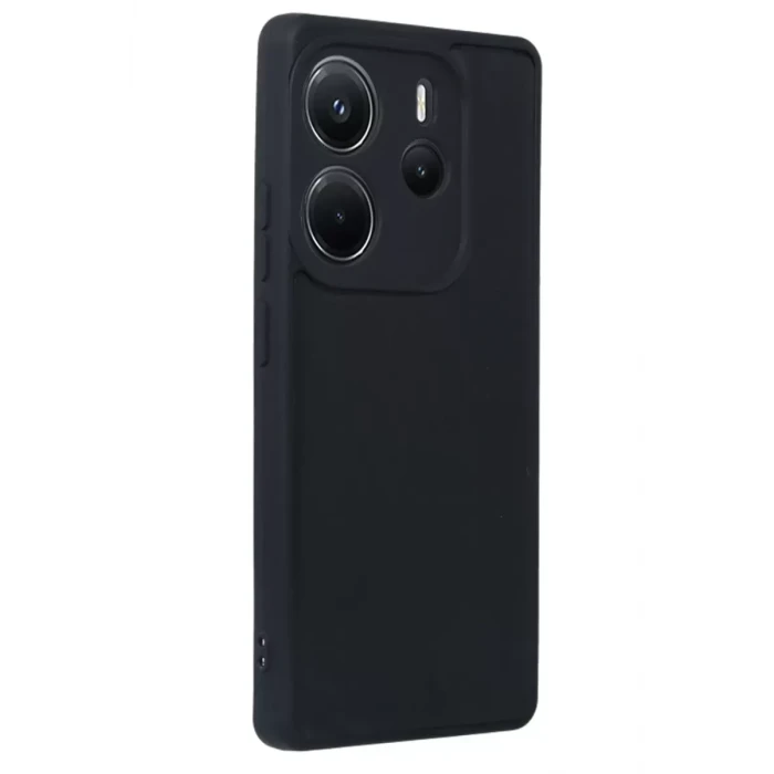 Newface Xiaomi Redmi Note 14 4G Kılıf Aras Deri Kapak - Siyah