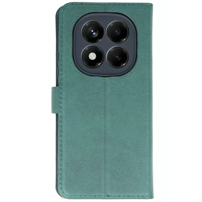 Newface Xiaomi Redmi Note 14 4G Kılıf Trend S Plus Kapaklı Kılıf - Yeşil