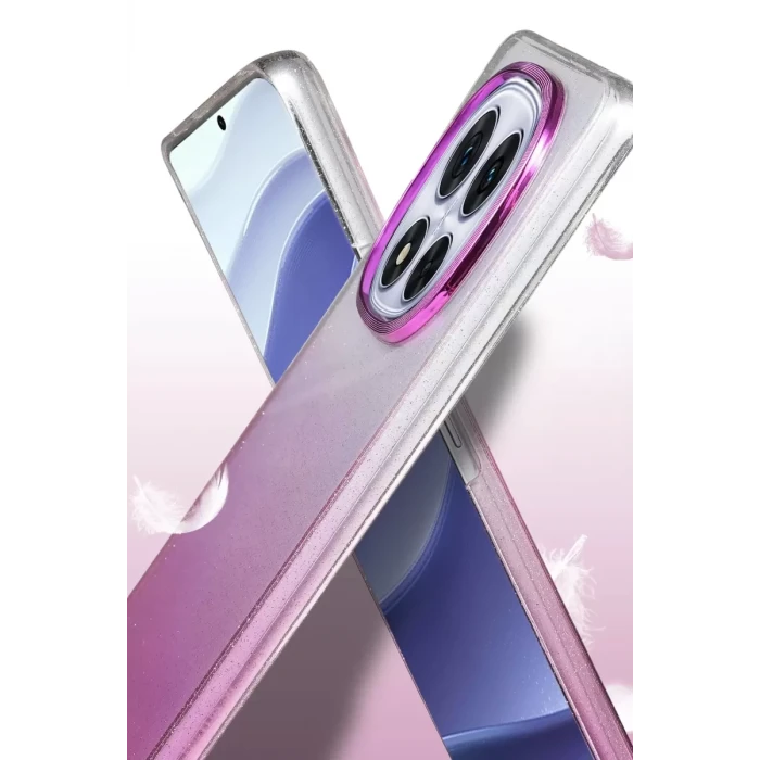 Newface Xiaomi Redmi Note 14 Pro 4G Glossy Kapak - Mor