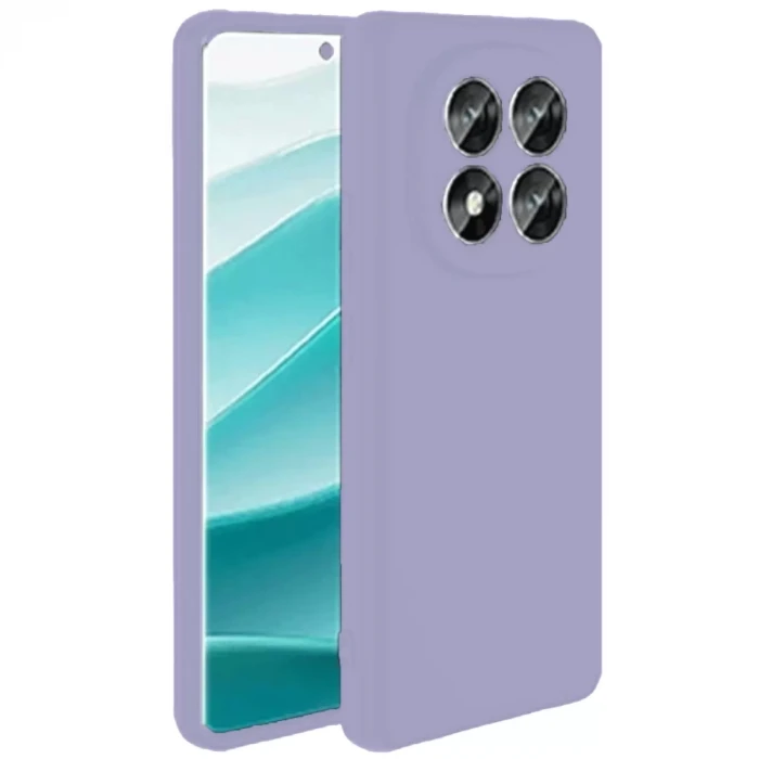 Newface Xiaomi Redmi Note 14 Pro 4G Kılıf First Silikon - Lila